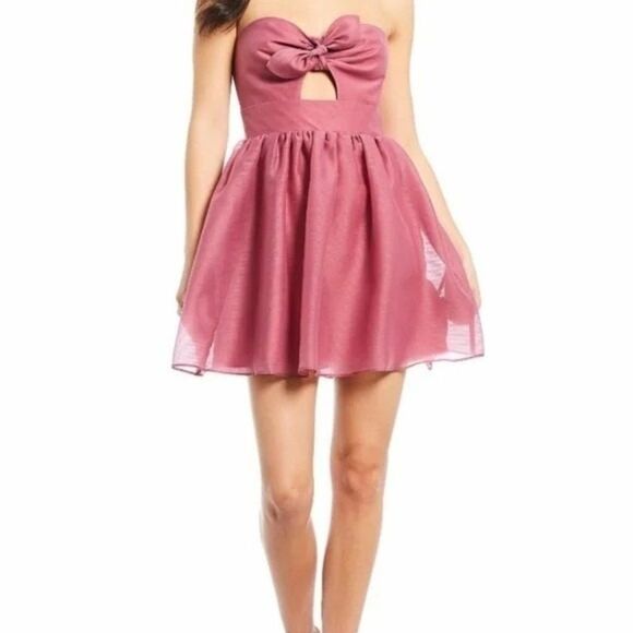Keepsake the Label Keepsake Anywhere Mulberry mini Dress Small - Picture 1 of 7